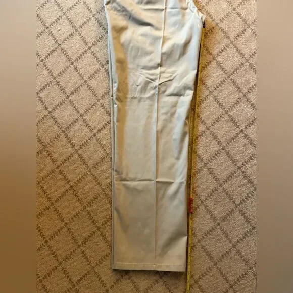 J. Crew x Crespi Milano Aldridge style pants in Khaki NWOT 35